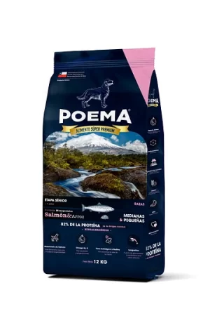 Poema Perro Senior Salmon